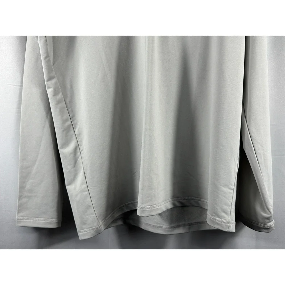 Swannies Rick Olson Memorial Golf Tournament Pullover Long‎ Sleeve Gray Mens L